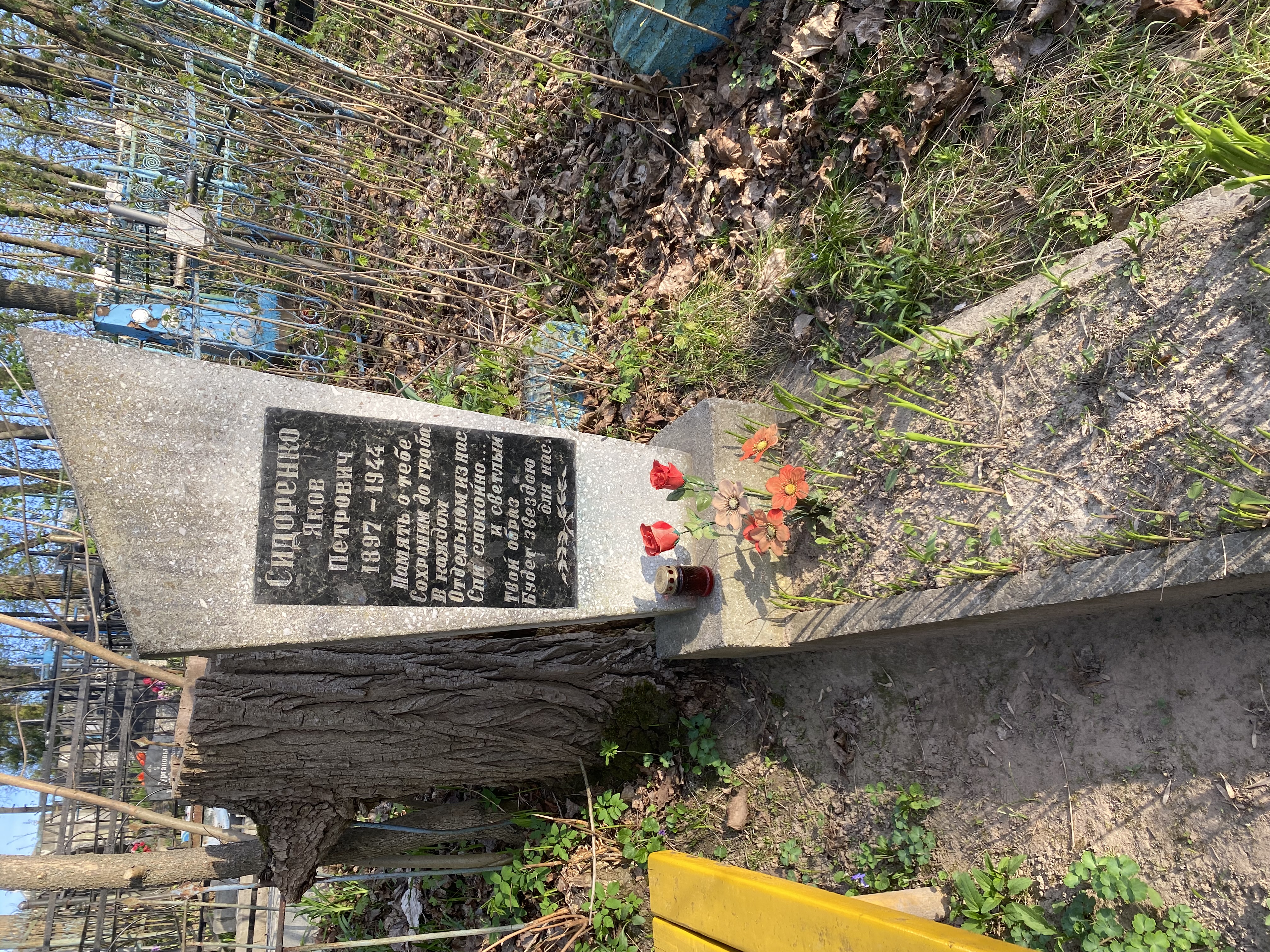 Фотография надгробия