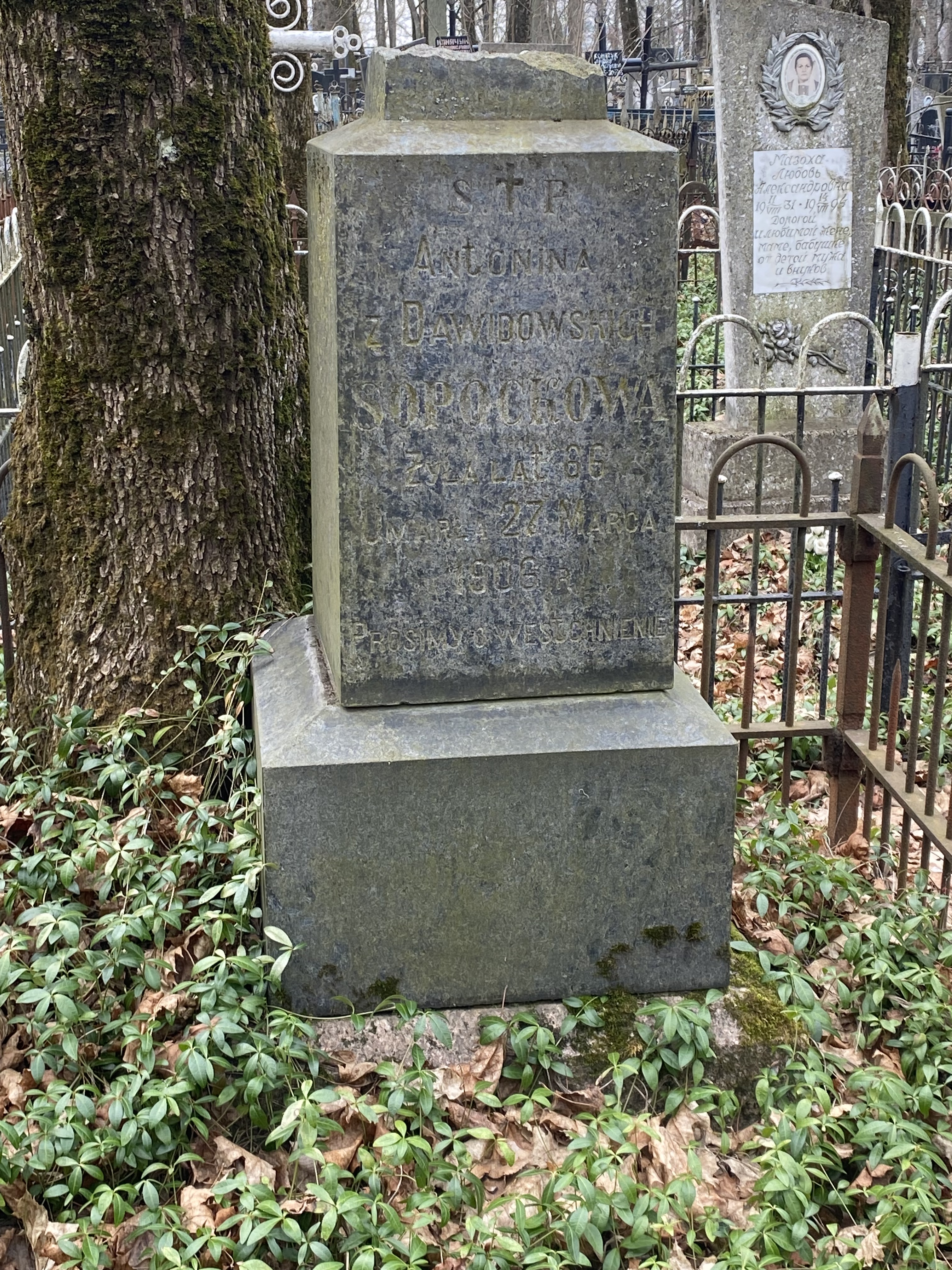 Фотография надгробия