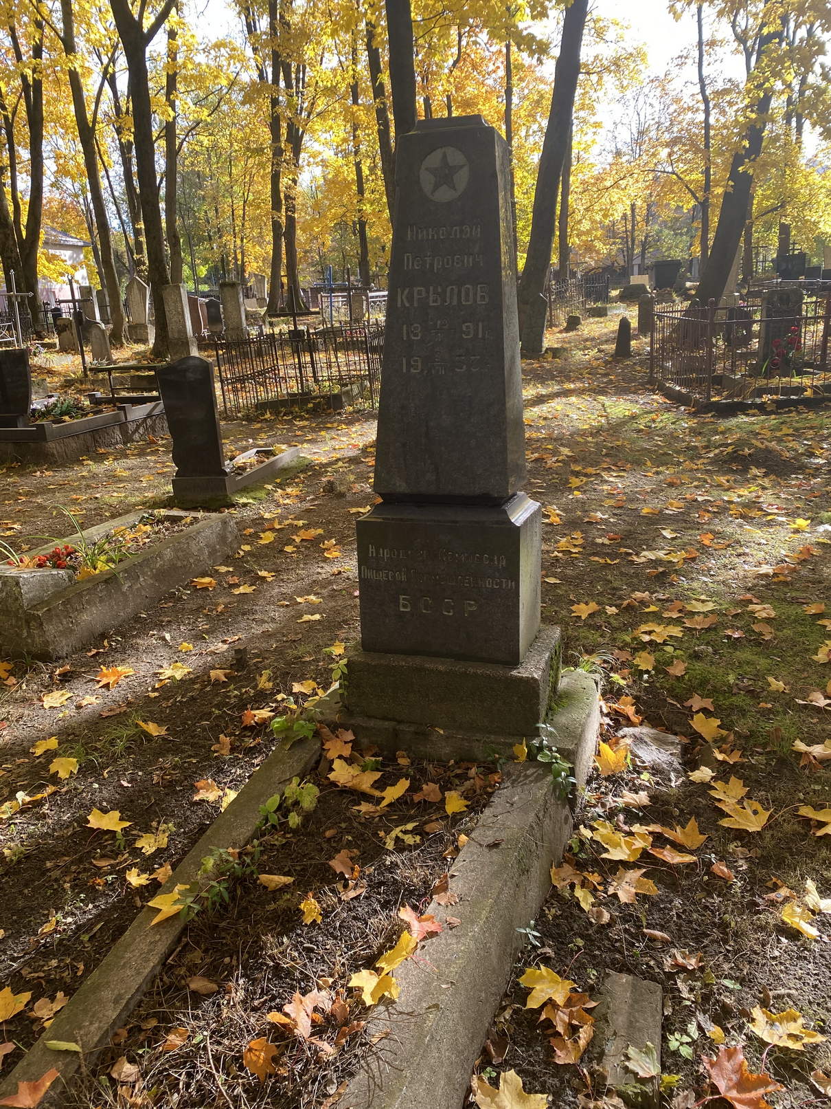 Фотография надгробия