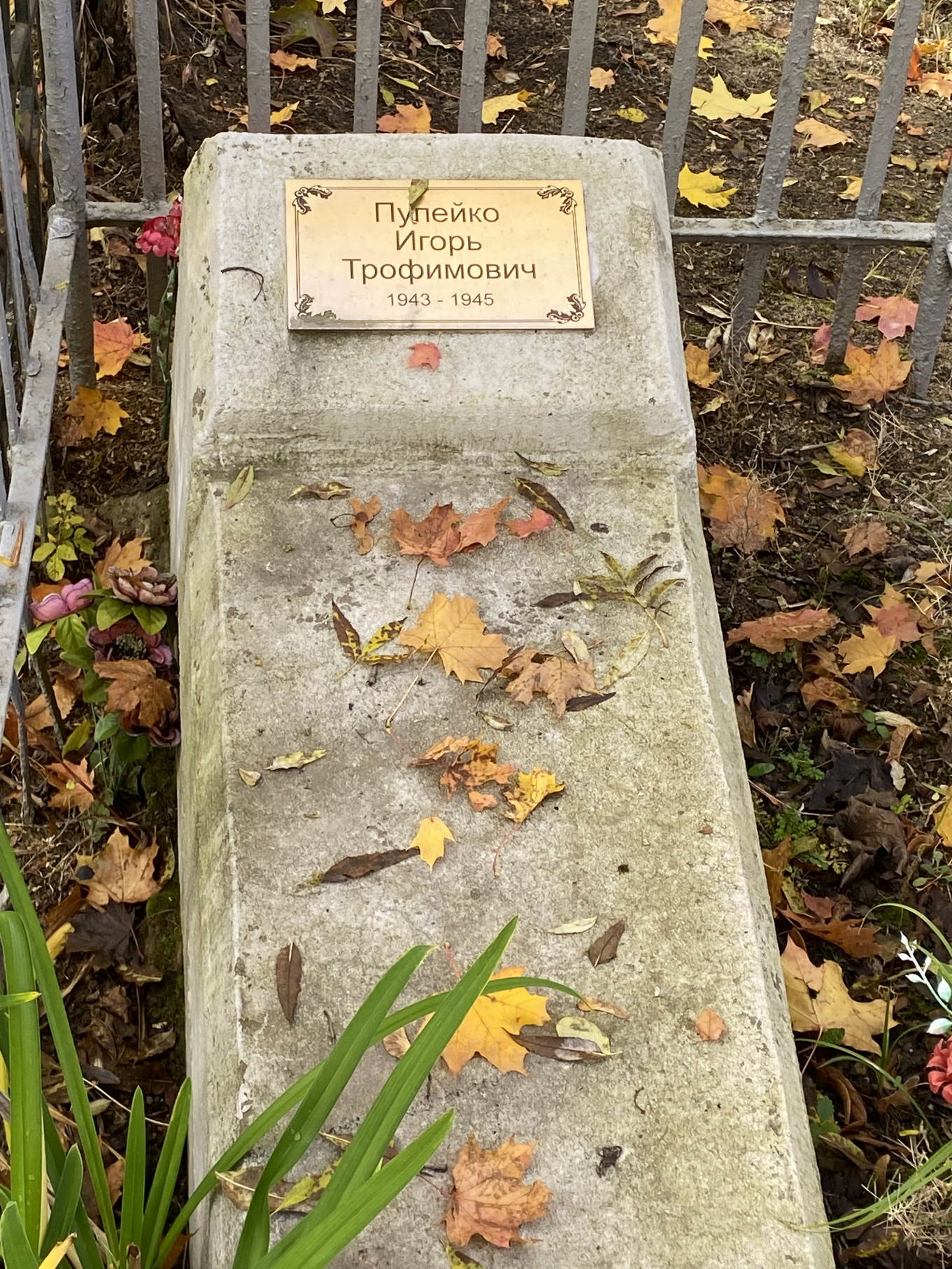 Фотография надгробия