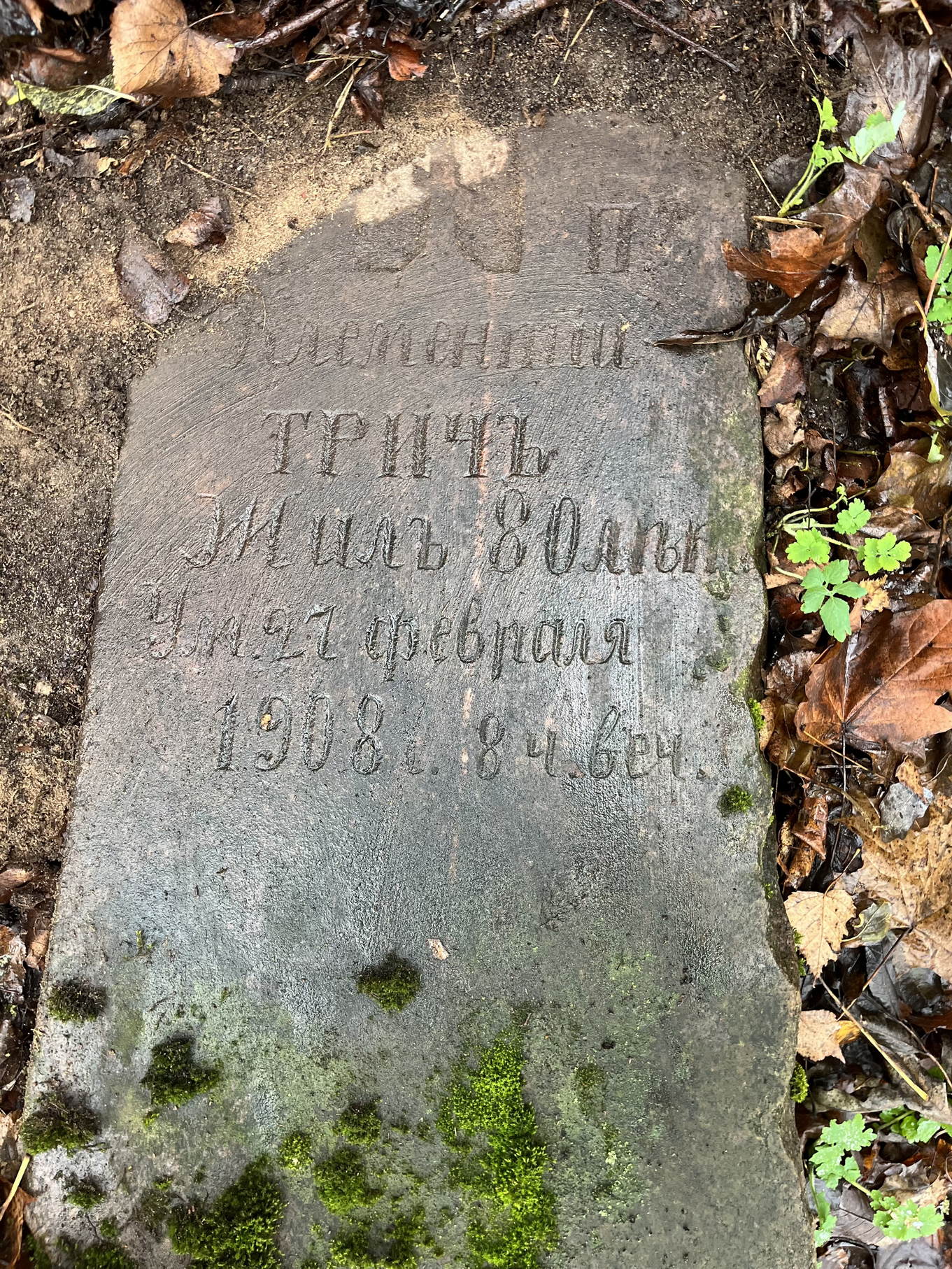 Фотография надгробия